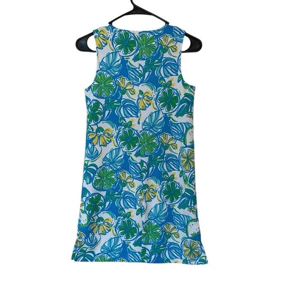 Lilly Pulitzer Girl’s Knit Shift Dress Sweet and Sour Size XL (12-14) Preppy - Picture 2 of 8